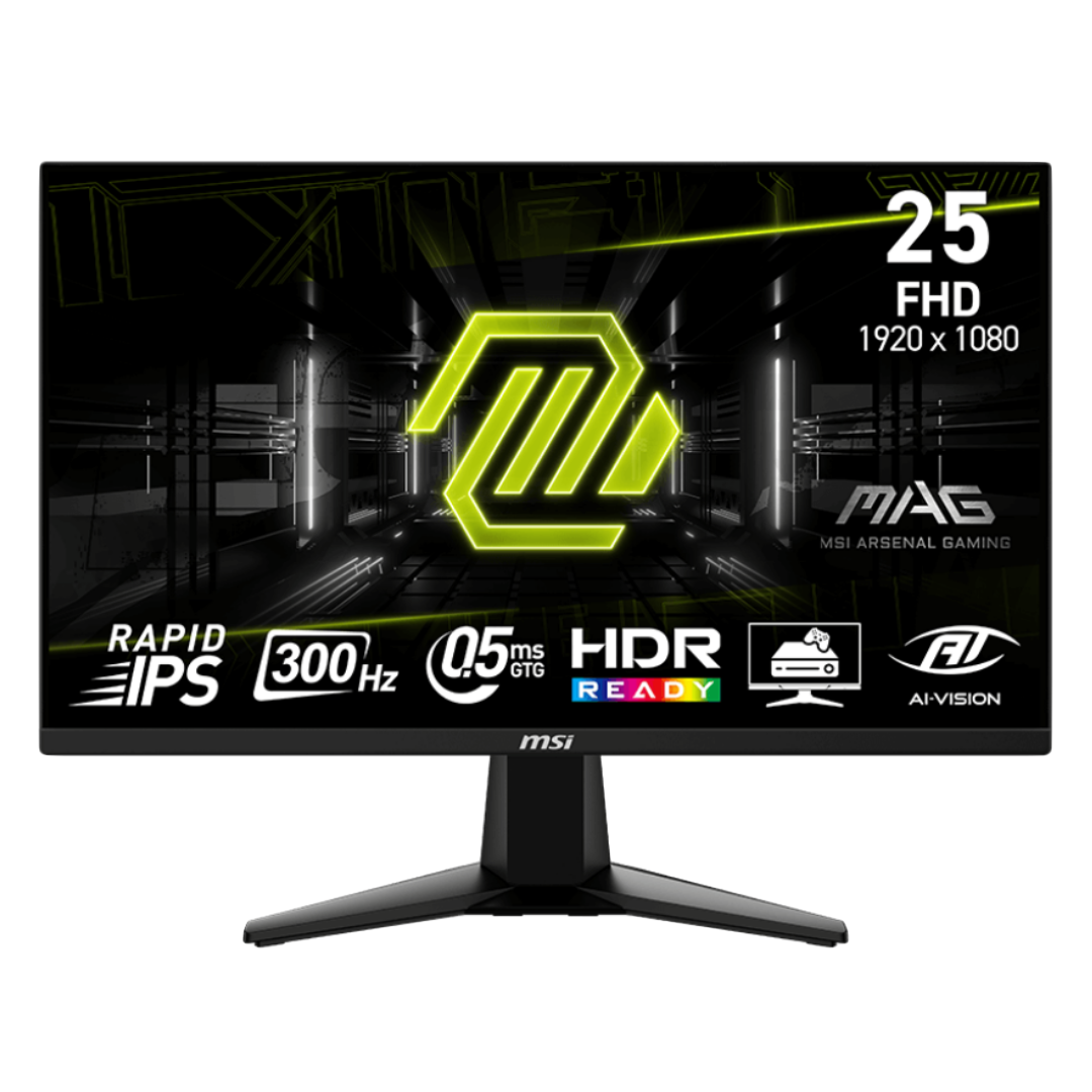 MONITEUR MSI MAG 255PXF 300HZ IPS 25 POUCE ADJUSTABLE BLACK FHD